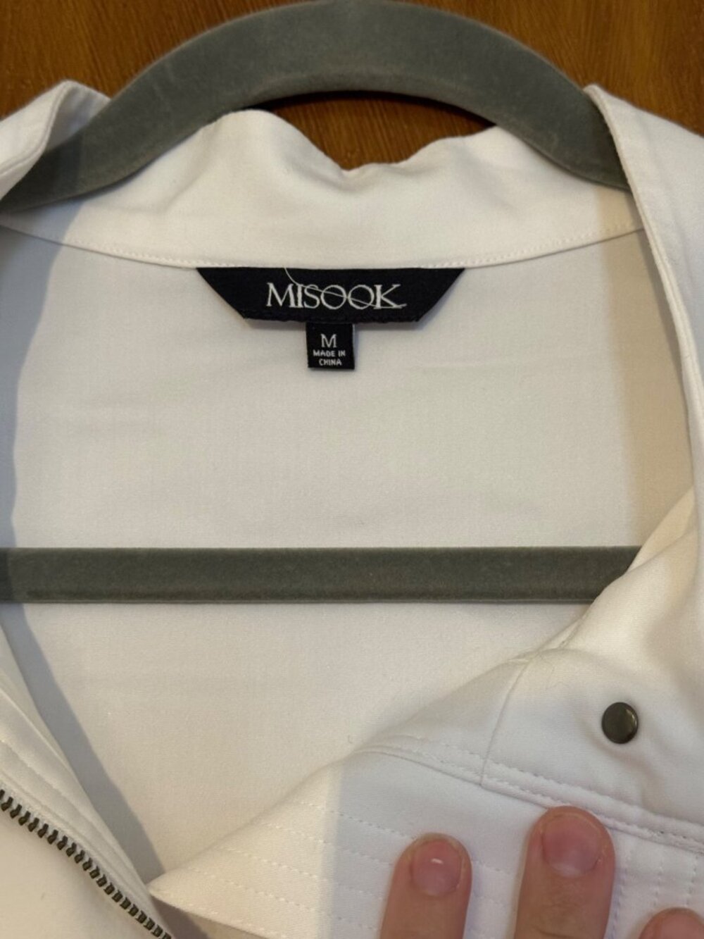 Misook Heritage LuxeStretch Ponte Sport Jacket Medium | White Knit Blazer | Wome - Picture 3 of 7
